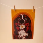 Daisy doggo Greeting Card