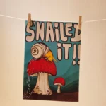Snailed it Greeting Card