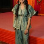 banarsi saree upcycled kimono and pants make it adt co-ord set
