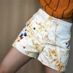 Rust Dyed Shorts - Image 3