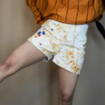 Rust Dyed Shorts