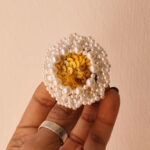 daisy brooch