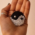 yin yang brooch