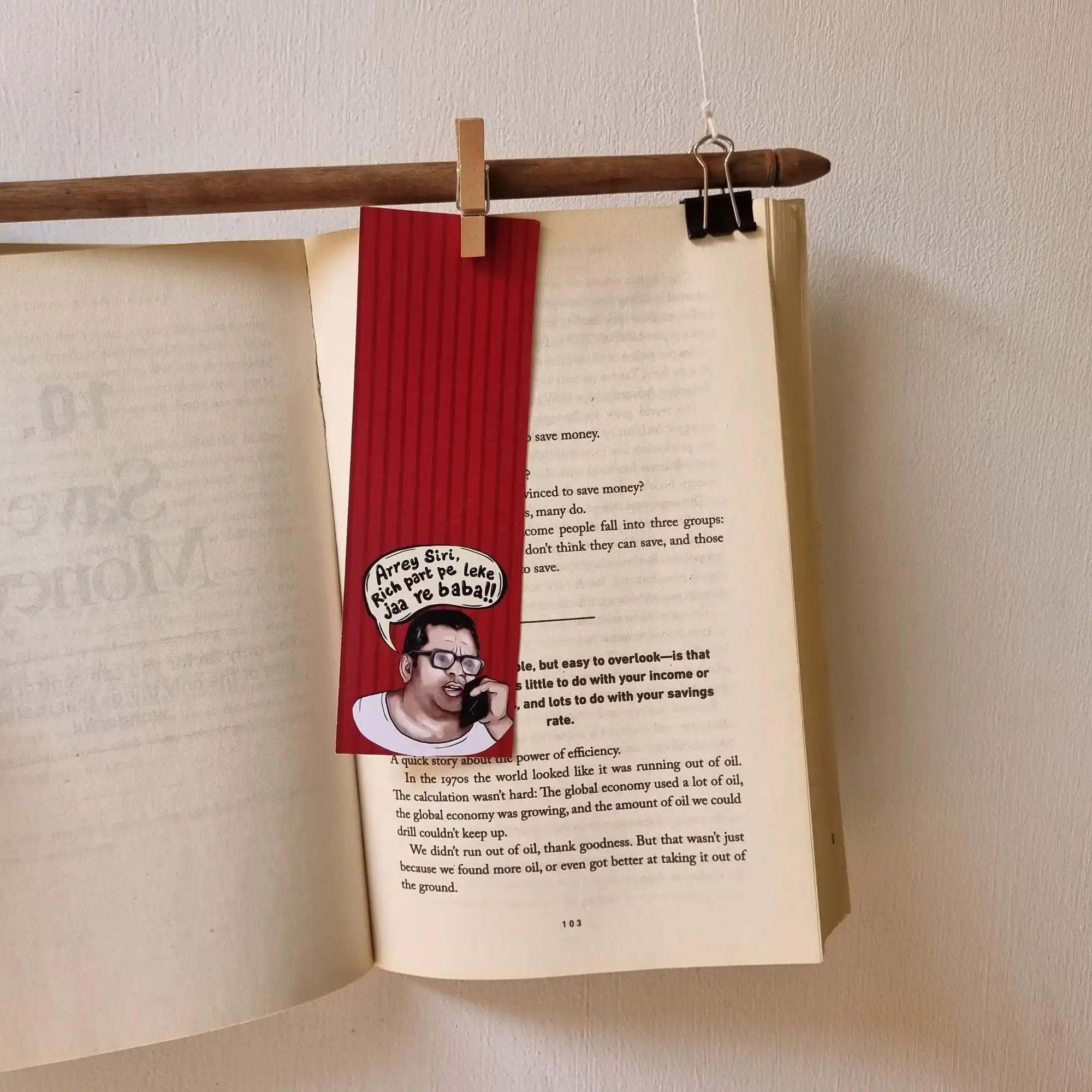 Babu rao Bookmark Babu rao Bookmark - Image 1