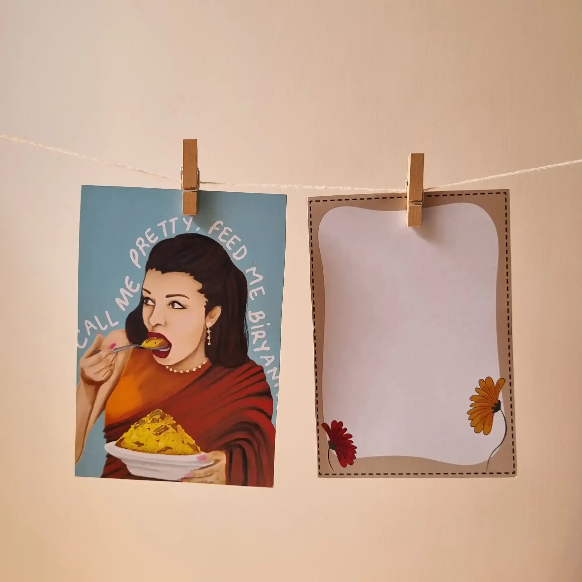 Biryani lover Notecard Biryani lover Notecard - Image 1