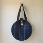 Blue checks Zero Tote Bag - Image 2