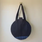 Blue checks Zero Tote Bag - Image 3