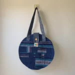 Blue green Zero Tote Bag - Image 2