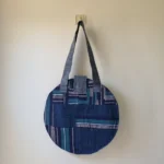 Blue green Zero Tote Bag - Image 3