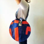 Blue orange Zero Tote Bag - Image 2