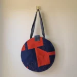 Blue orange Zero Tote Bag - Image 3