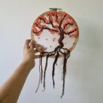 Cherry Blossom Hoop Art - Make it ADT