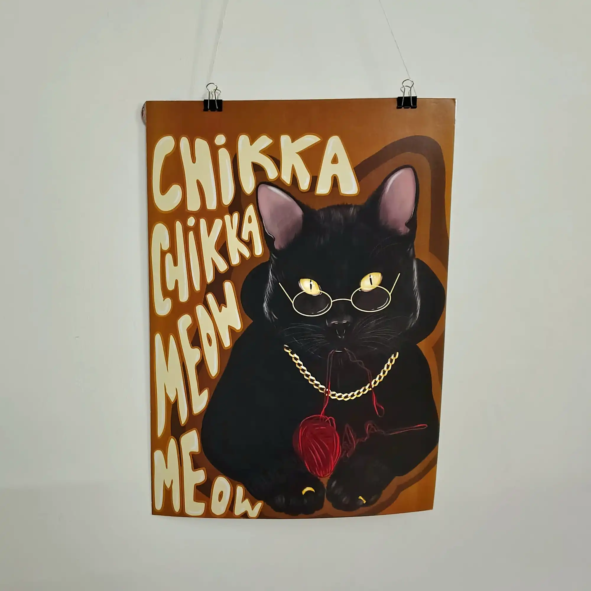Chikka chikka Meow meow Poster Chikka chikka Meow meow Poster - Image 1