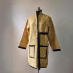 Handloom Yellow Tribe Coat