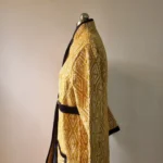 Handloom Yellow Tribe Coat - Image 4
