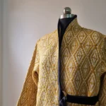 Handloom Yellow Tribe Coat - Image 6