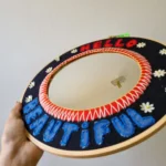 Hello Beautiful Mirror Hoop -Make it ADT - Image 3