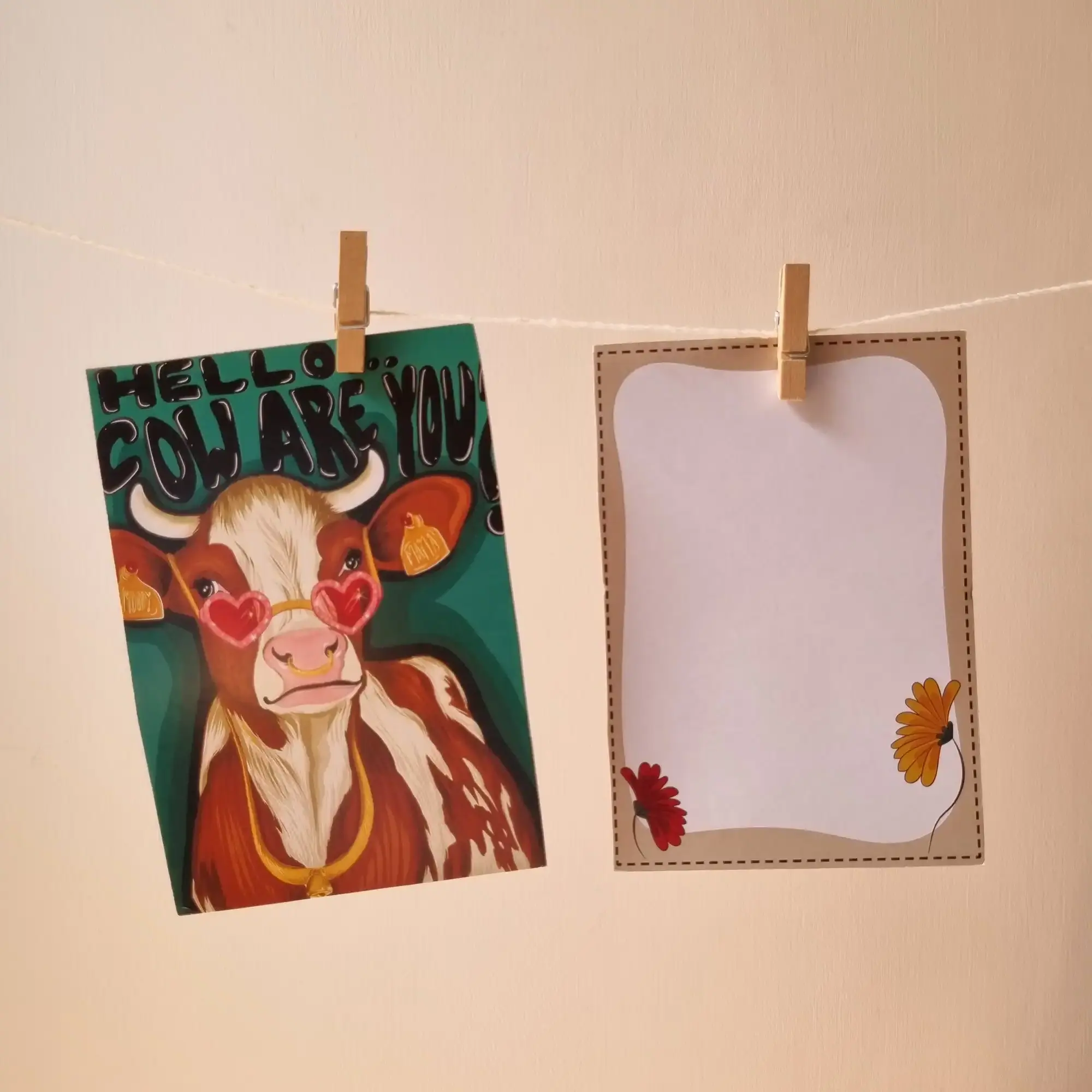 Hello Cow are you Notecard Hello Cow are you? Notecard - Image 1