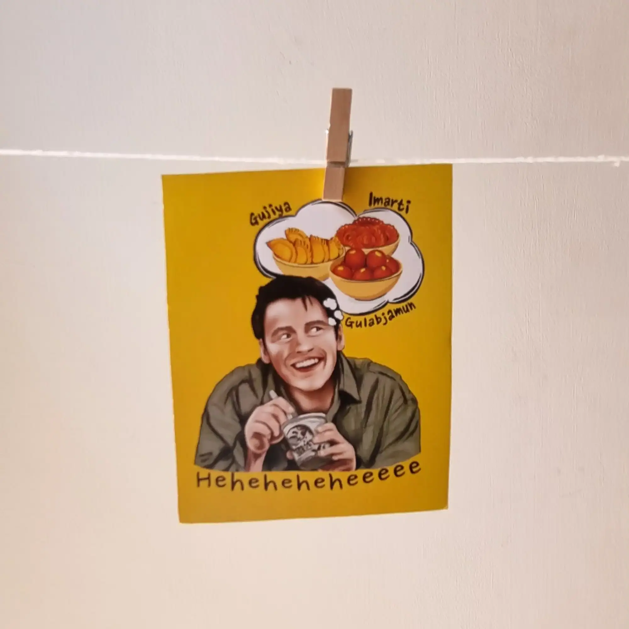 Joey Tribbiani Art Print Joey Tribbiani Art Print - Image 1