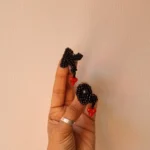 King & Queen of hearts Brooch