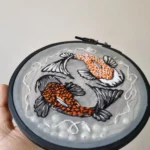 Koi Pond Hoop Art - Make it ADT - Image 2