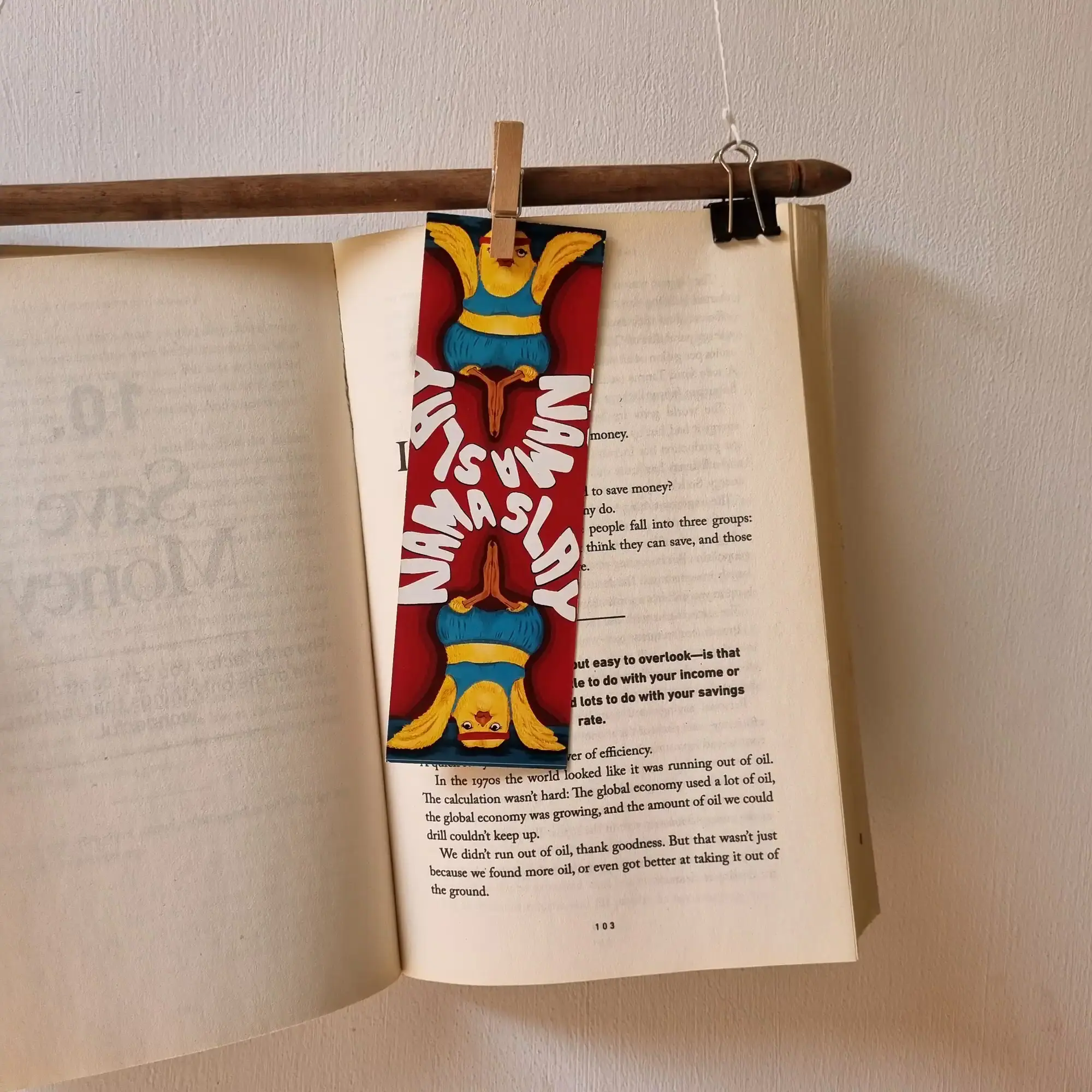 Namaslay Bookmark (2) Namaslay Bookmark - Image 1