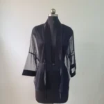 Obsidian Sheer Chic Kimono - Image 3