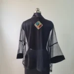 Obsidian Sheer Chic Kimono - Image 4