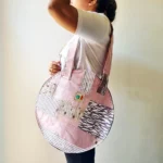 Pink mosaic Tote Bag - Image 2