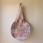 Pink mosaic Tote Bag