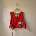 Red pop Vest top