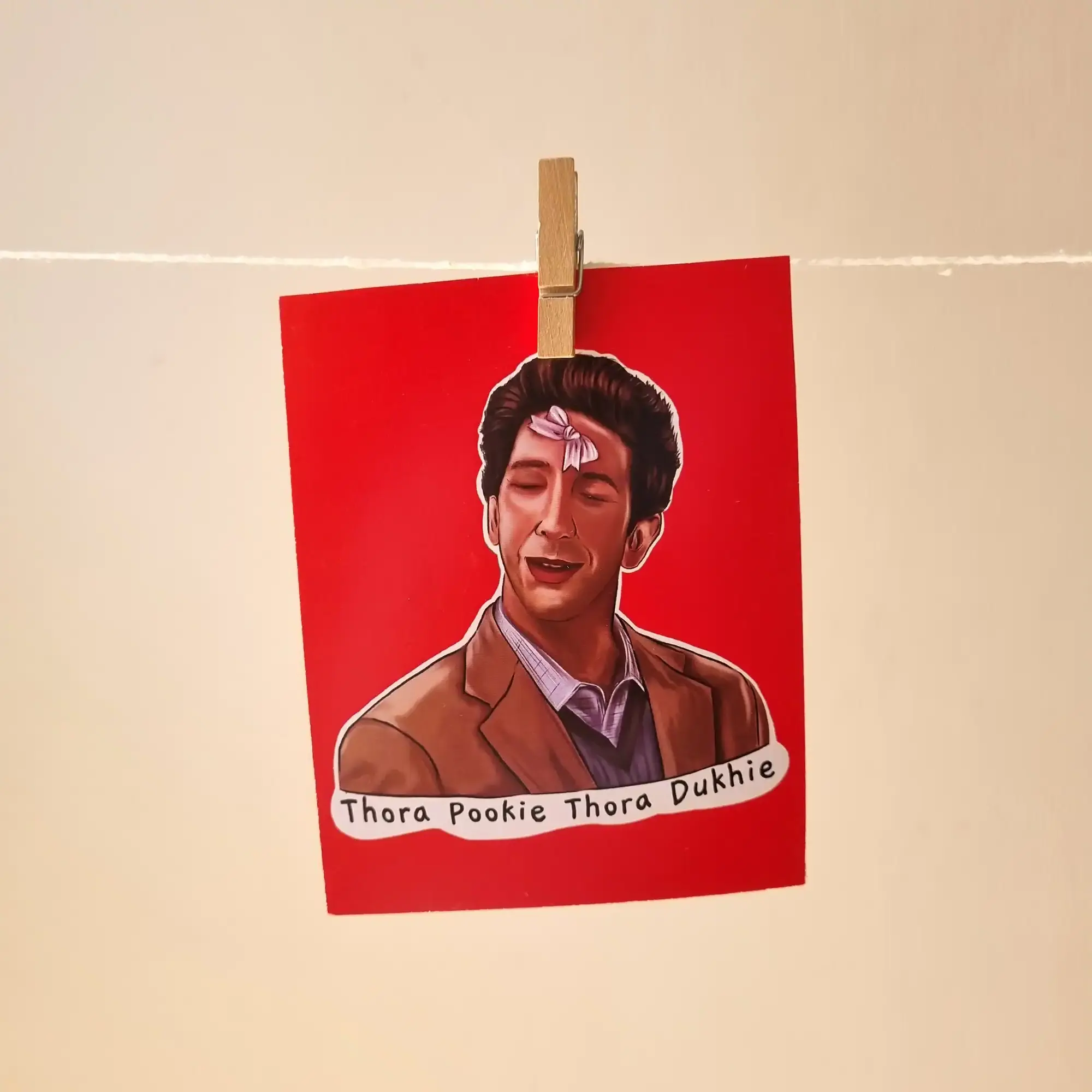 Ross Geller Art Print Ross Geller Art Print - Image 1