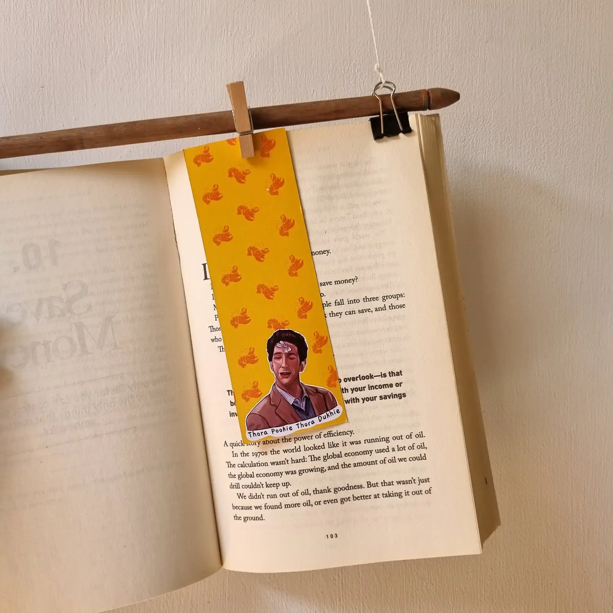 Ross Geller Bookmark (2) Ross Geller Bookmark - Image 1