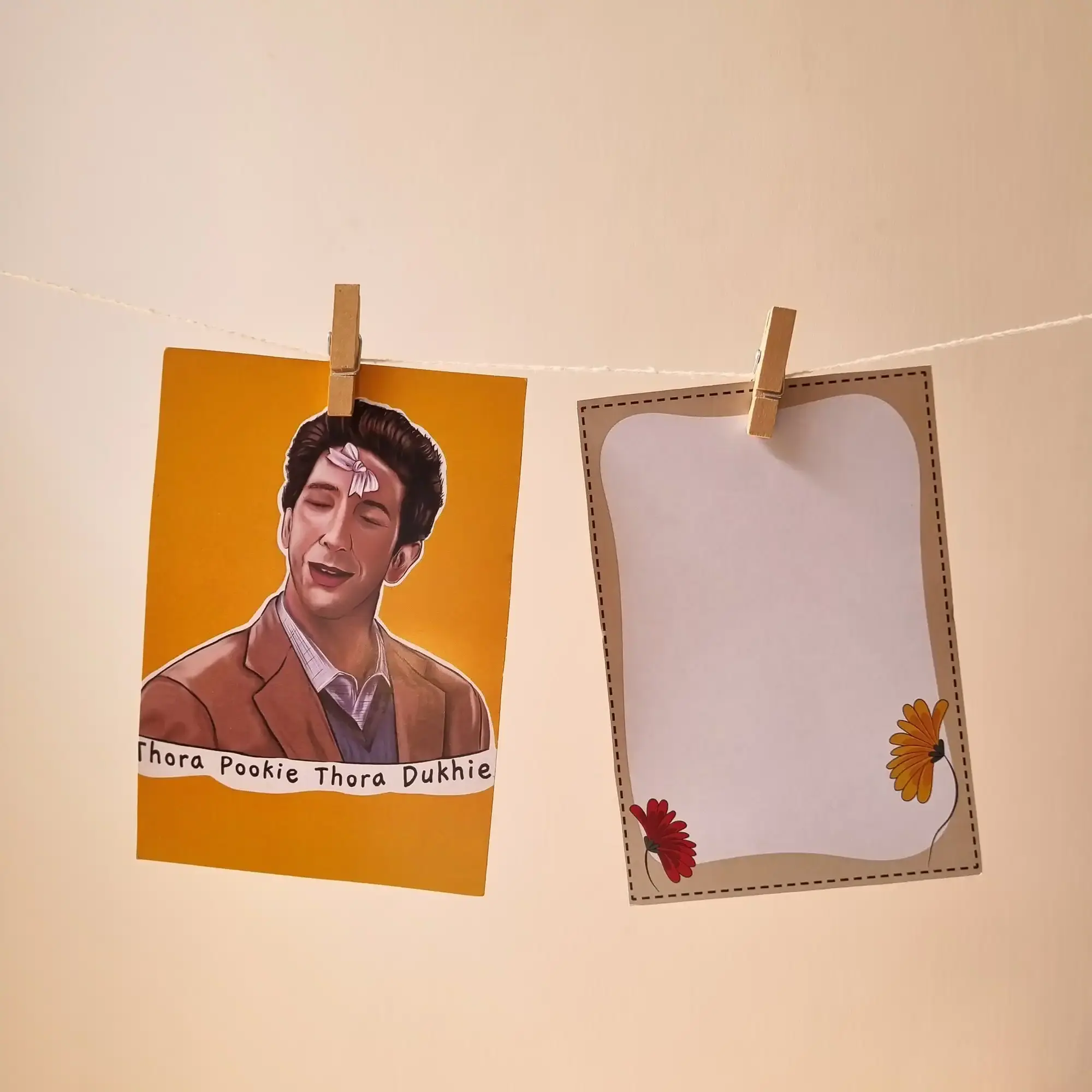 Ross Geller Notecard Ross Geller Notecard - Image 1