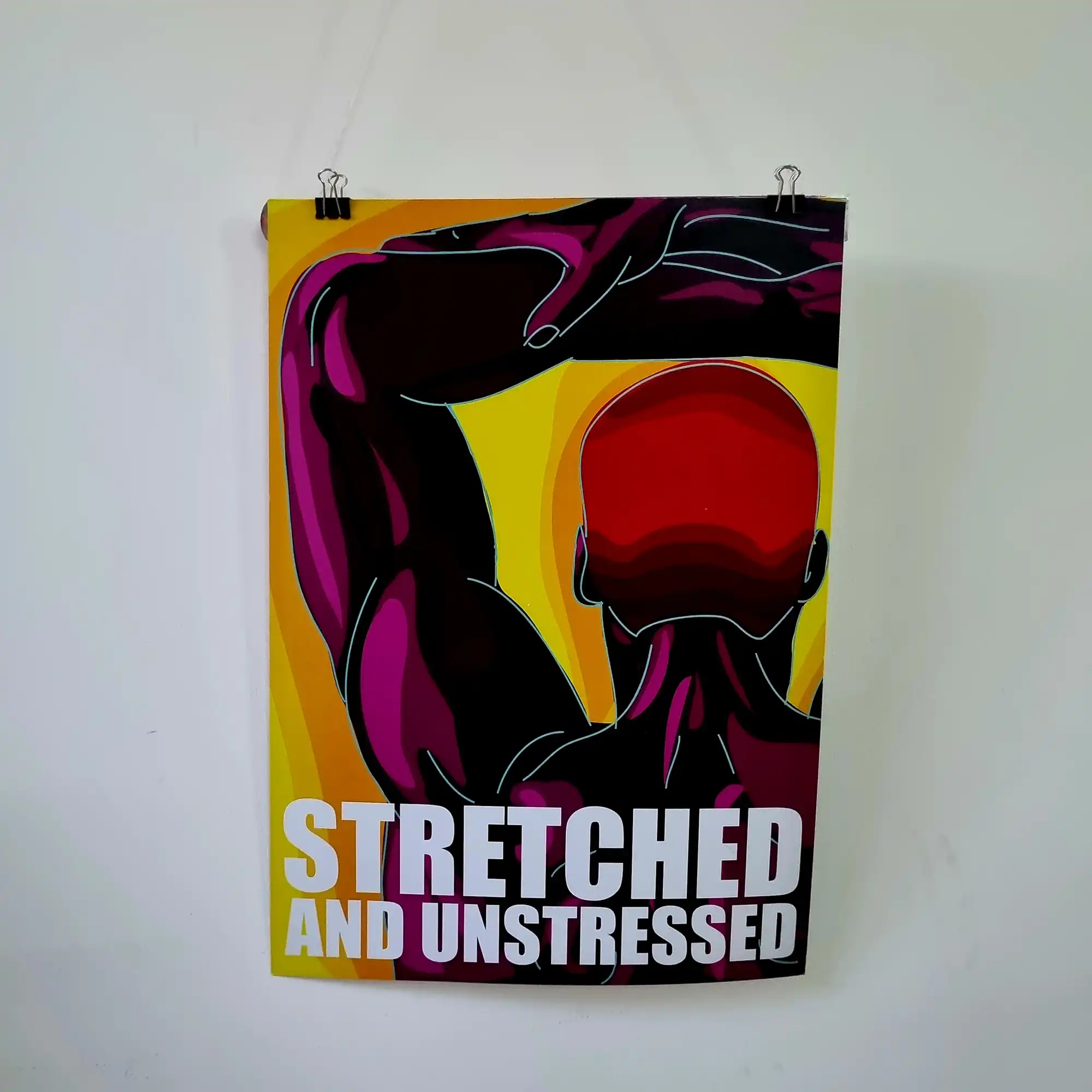 Stretched and unstressed Poster Stretched and unstressed Poster - Image 1