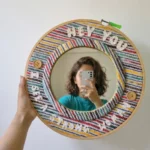 Strong Woman Mirror Hoop - Make it ADT