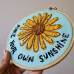 Sunshine Bloom Hoop Art - Make it ADT - Image 2