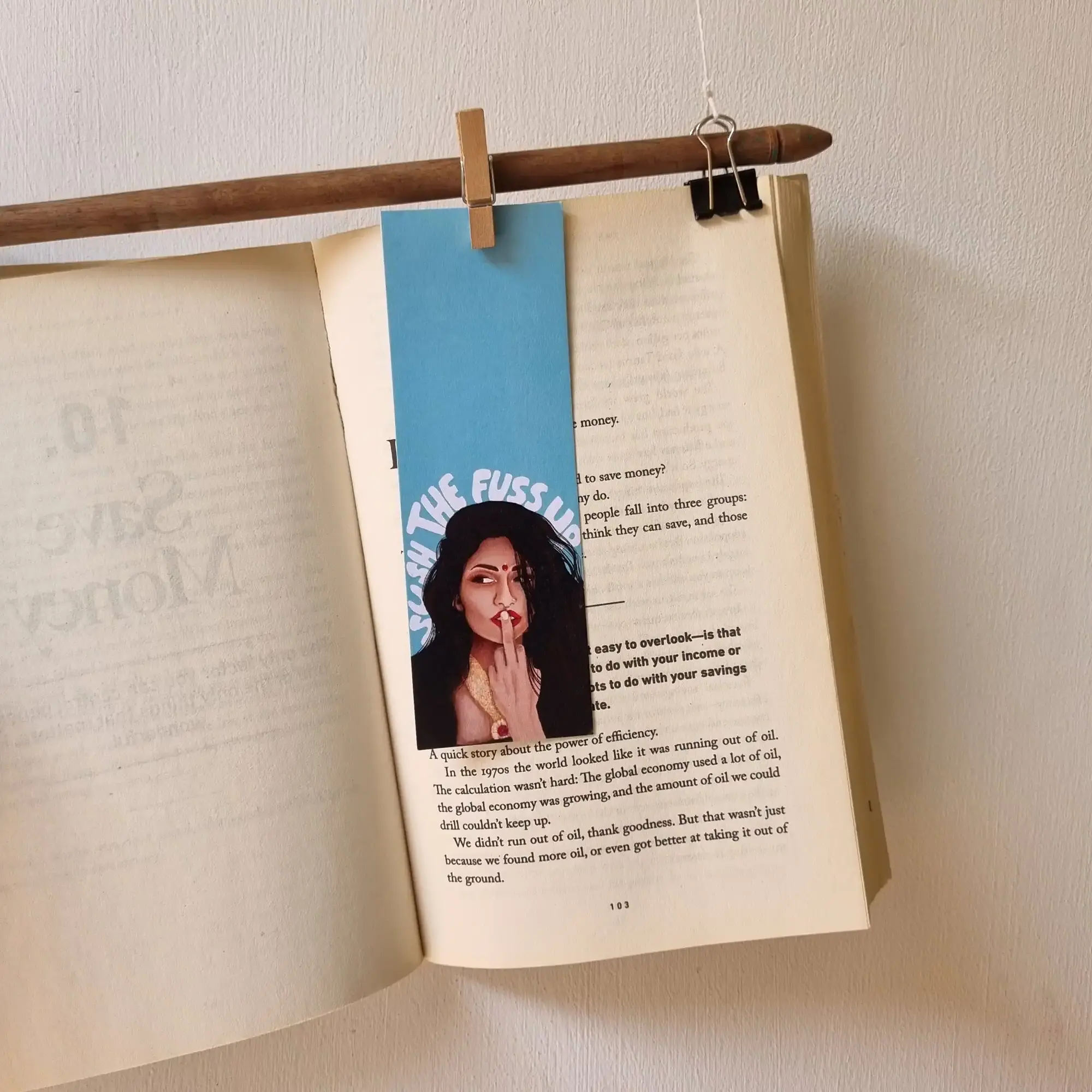 Sush the fuss up Bookmark Sush the fuss up Bookmark - Image 1