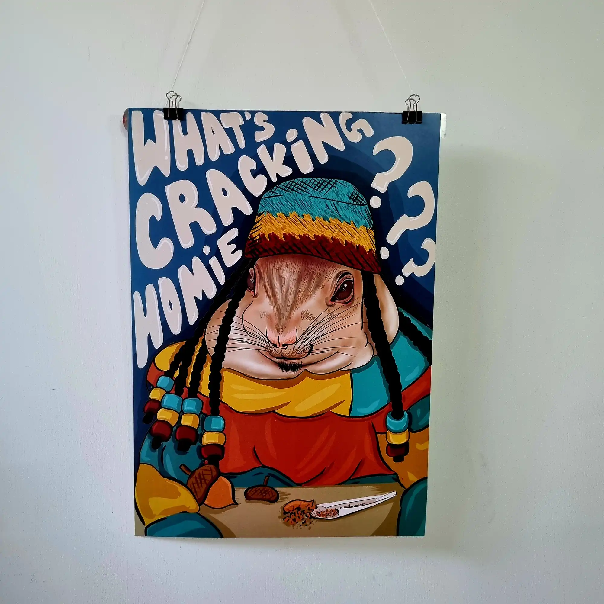 What’s Cracking Homie Poster What's Cracking Homie? Poster - Image 1