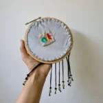 Yellow evil eye Hoop Art - Make it ADT - Image 3