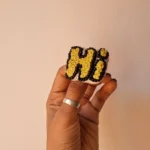 Say Hi Brooch