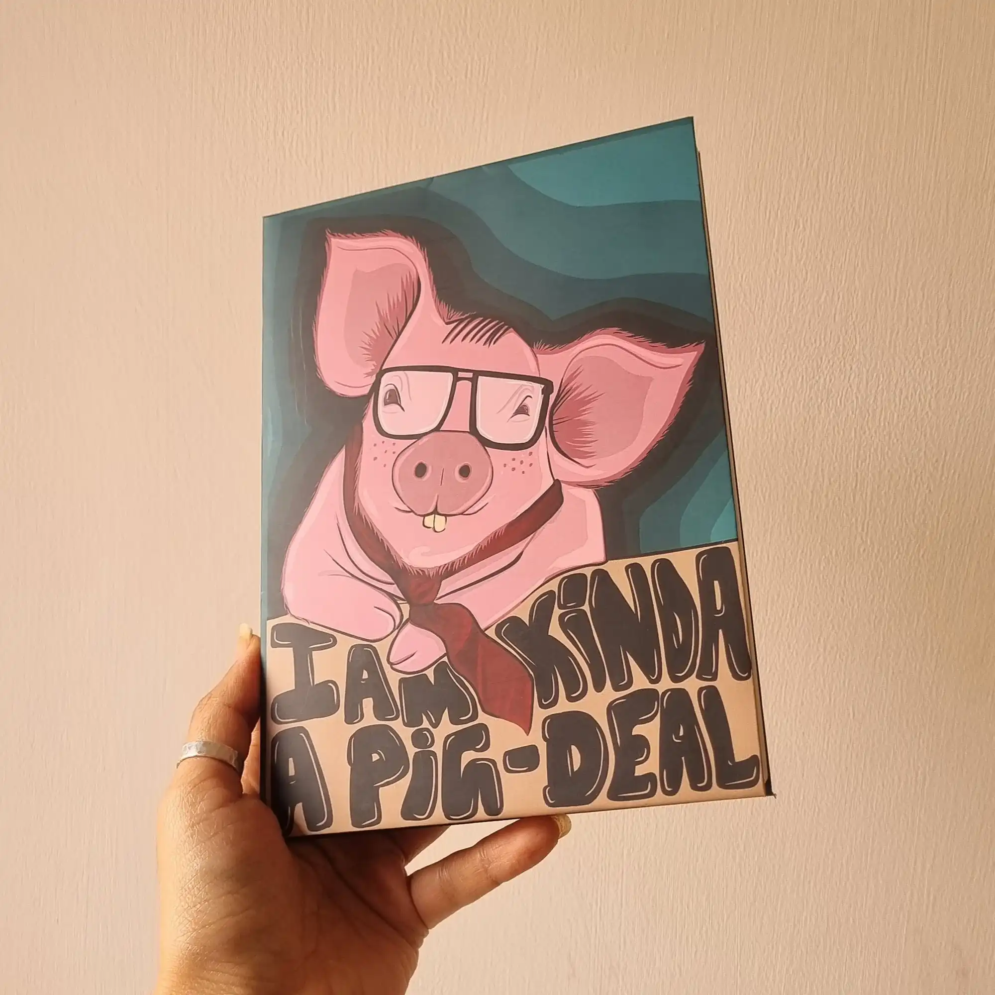 kinda a pig-deal notebook Pig Deal Diary by Make it ADT - Image 1
