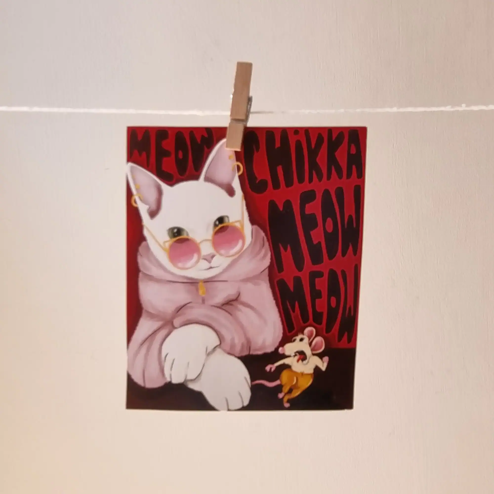 meow chikka meow meow Art Print meow chikka meow meow Art Print - Image 1