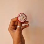 Snowflake brooch